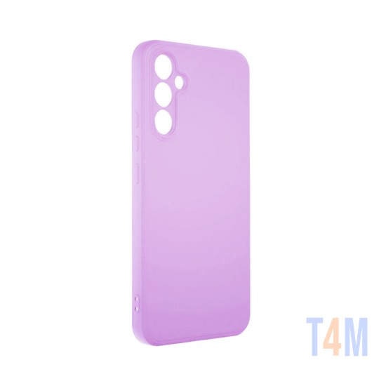 Capa de Silicone Mole para Samsung Galaxy A54 Roxo